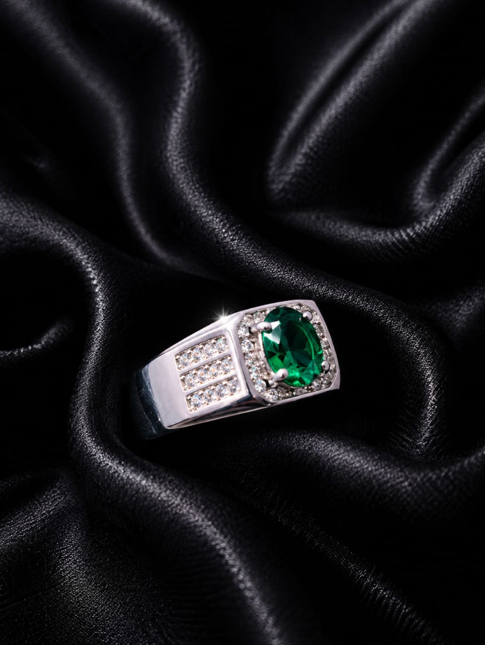 Cincin Swiss Batu Hijau