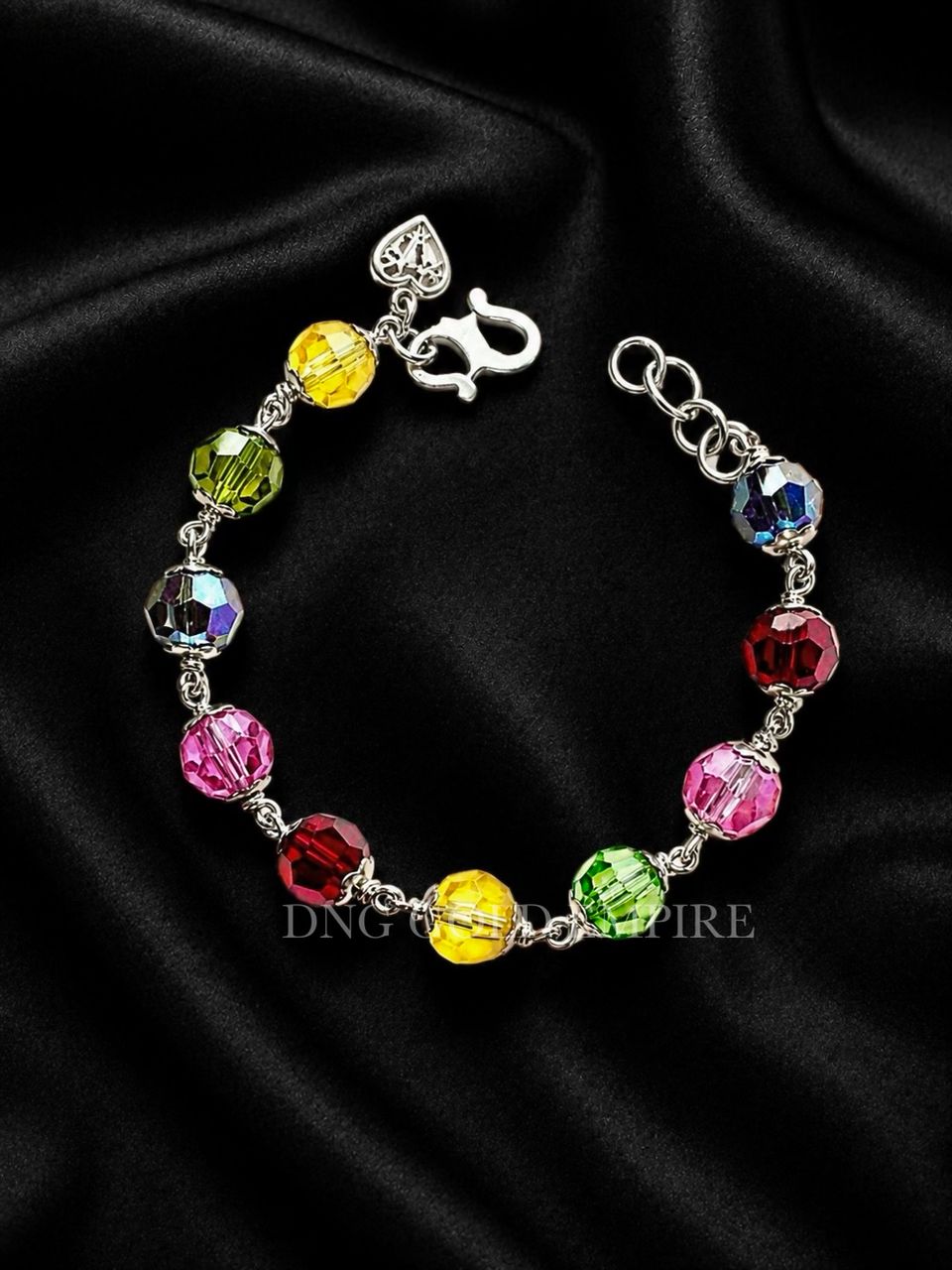 Rantai Tangan Kristal Pelangi